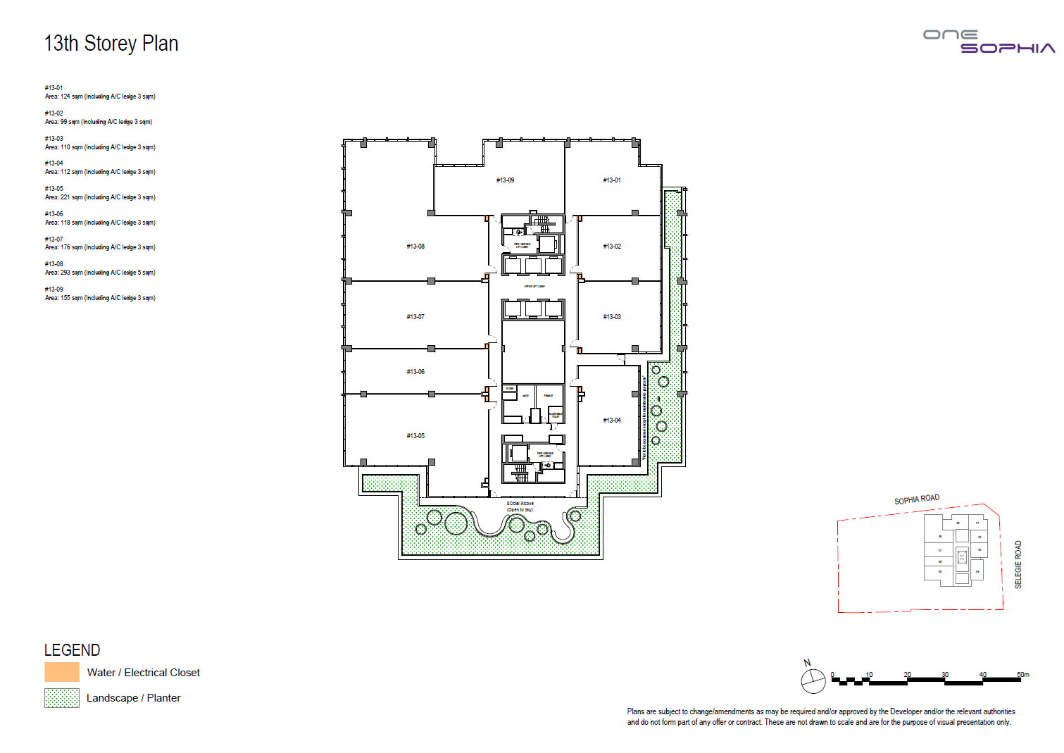 13th Storey Plan floor plan